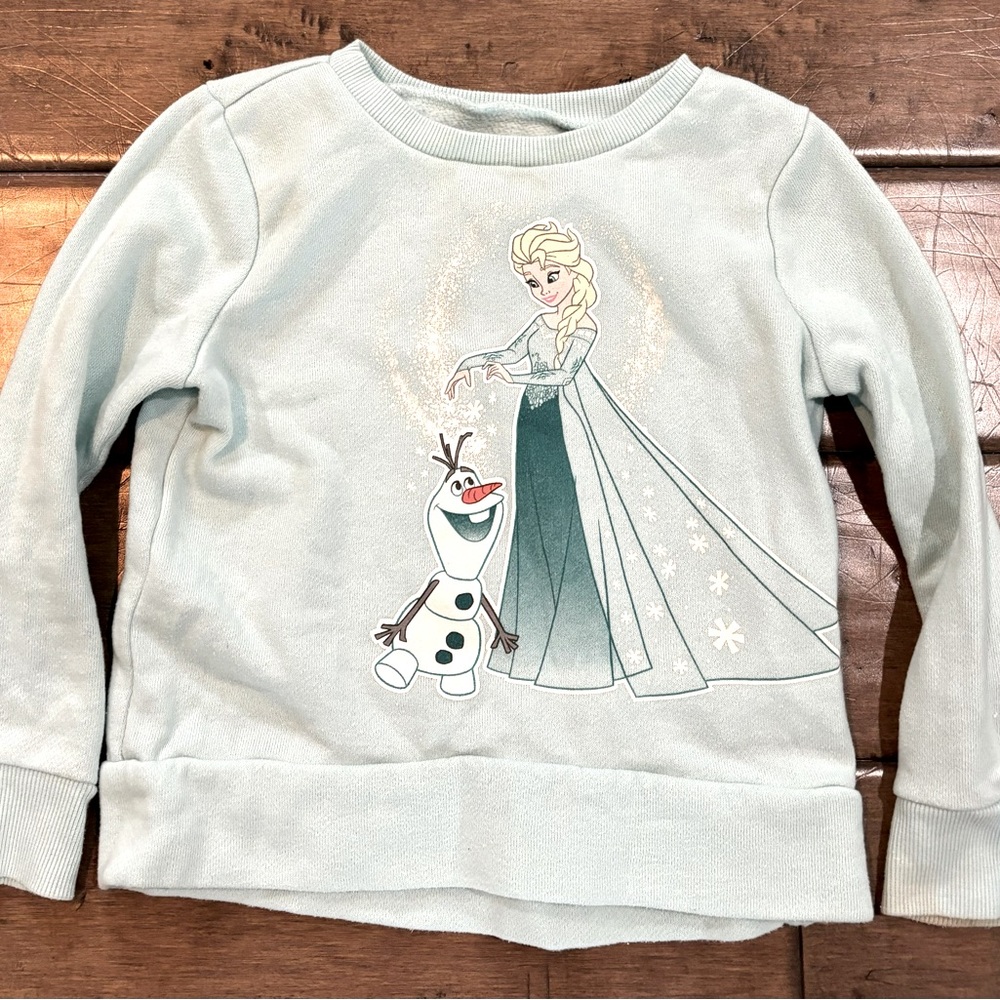 Girls Disney Elsa sweatshirt
